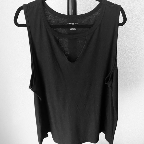 SALE: LANE BRYANT, Black, Sleeveless top, 22/24 - Picture 1 of 2